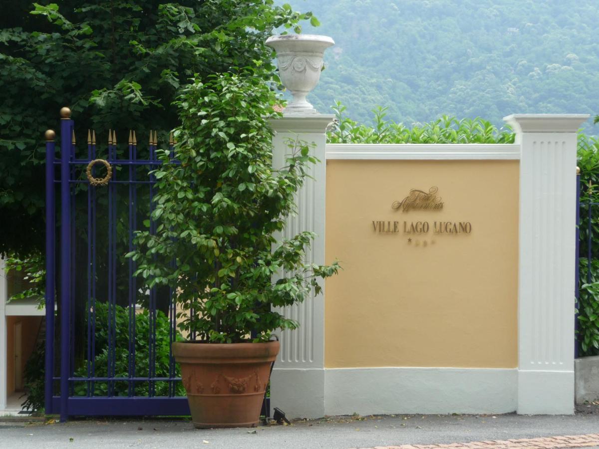 Ville Lago Lugano Porto Ceresio Exterior photo